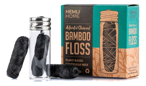 Hilo De Carbon De Bambu - Contenedor Reutilizable Con Reca