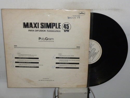 Erasure Maxi Simple Difusion Vinilo Prom Argentino Ggjjzz