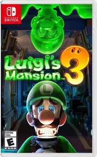 Luigi's Mansion 3 Nintendo Switch Nuevo Físico Sellado
