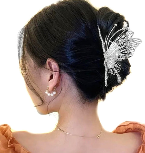 Pinza Metálica Accesorios Cabello Mujer