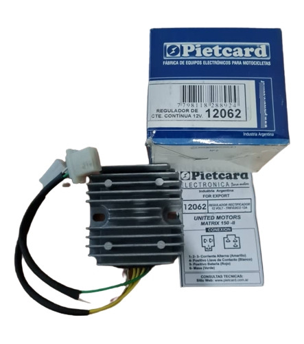 Regulador Pietcard 12062 Matrix-150**