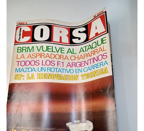 Revista Corsa Nº225 17 De Agosto 1970