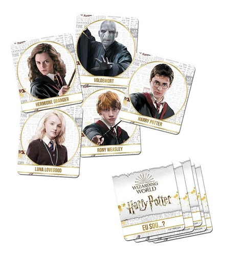 Jogo De Tabuleiro Board Game Eu Sou...? Harry Potter Estrela