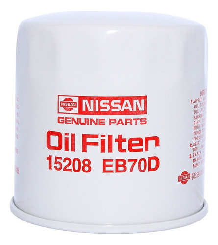 Filtro Aceite Nissan Terrano D22x 2500 Yd25ddti Diesel 09 15