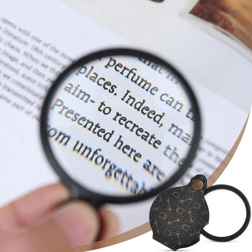 Lupa Para Lupa Plegable Lupa Portátil Para Lectura Ciencia J