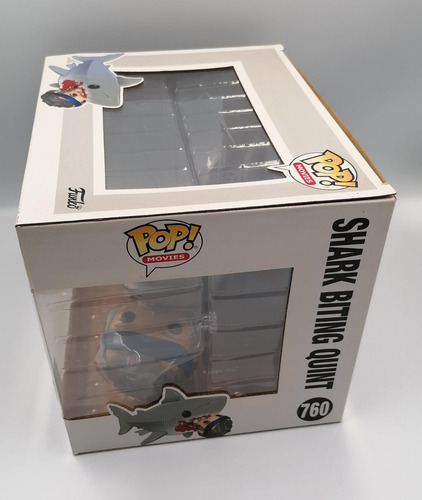Funko Pop Movies Tiburon Shark Biting Quint 760 2019 L Ed Ex