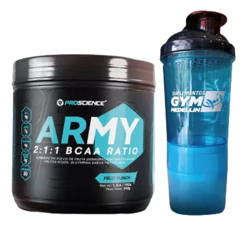 Army Bcaa Proscience Glutamina + Obs - Kg a $129000