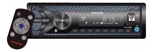 Radio para auto Aiwa AW3239BT con USB, bluetooth y lector de tarjeta SD