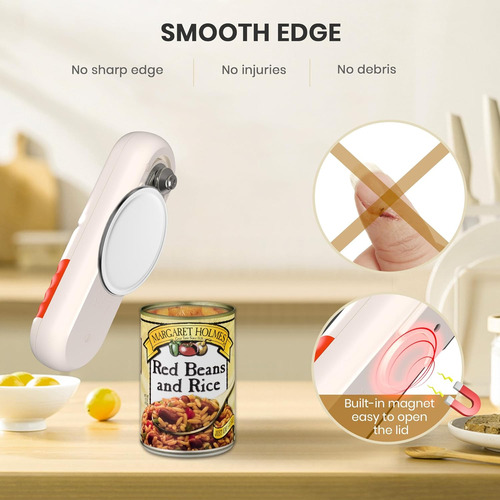 Abrelatas Eléctrico Miadore Para Cocina, Abrelatas Automátic