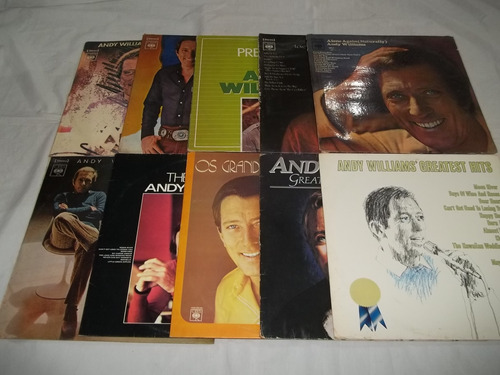 Vinil Lp - Andy Williams - 10 Discos