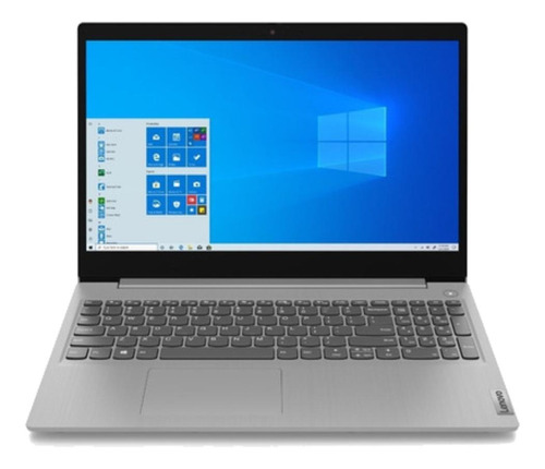 Laptop  Lenovo IdeaPad 15IIL05  platinum gray 15.6", Intel Core i3 1005G1  8GB de RAM 1TB HDD 128GB SSD, Intel UHD Graphics G1 1366x768px Windows 10 Home
