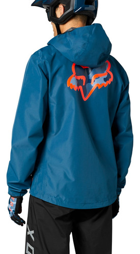 Imagen 3 de 8 de Campera Impermeable Mtb Fox - Ranger 2.5l Water - #27361-360