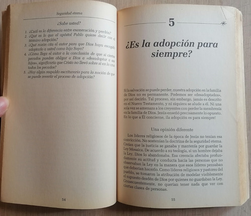 Seguridad Eterna (Usado)