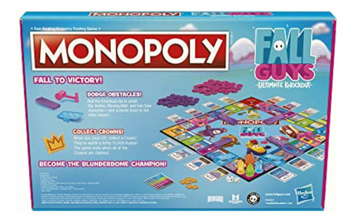Monopoly Fall Guys Ultimate Knockout Edition Juego De Mesa