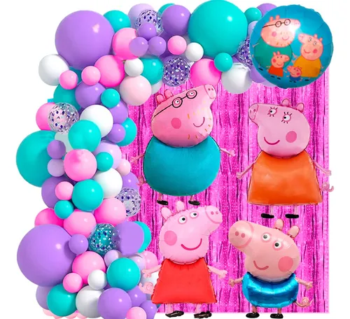 Soy Peppa, Peppa Pig😍🐷🐽 .. Bouquet de globos para el cumpleaños de una  hermosa princesa 😍❤ .. Tu lo sueñas y nosotros lo creamos…