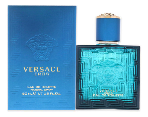Perfume Versace Eros Edt 50 Ml Para Hombre