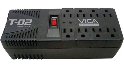 Regulador Vica T-02 300j 700w Entrada 127v 8 Contacos /vc
