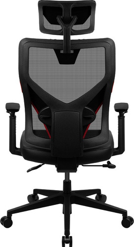 Silla Gamer Thunder X3 Ergonomica Yama 1 Negra/roja