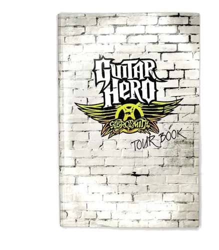 Guitar Hero Aerosmith Tour Book Manual Photobook Wii Ps3 (Usado)