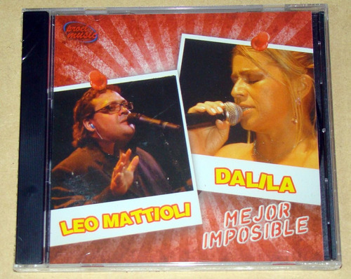 Leo Mattioli Dalila Mejor Imposible Cd Nuevo  / Kktus