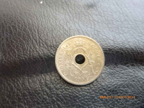 Moneda Belgica 5 Cents 1931 (x855