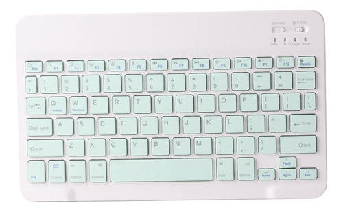 Mini Teclado Inalámbrico De 10 Pulgadas Ultrafino Y Cómodo