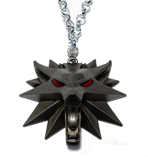 Figura Impresora En 3d Emblema Del Lobo The Witcher 