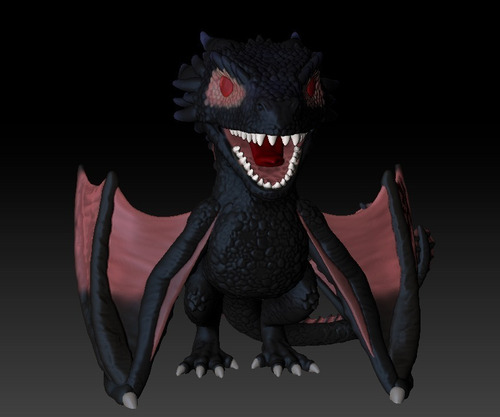 Drogon (estilo Funko) Dragão De Game Of Thrones