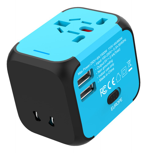 Whi Cargador De Pared Universal Travel Adapter One Intern