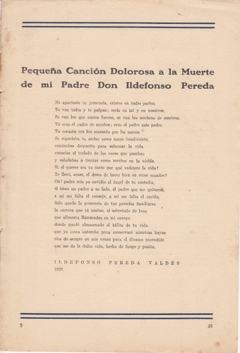 1929 Poesias Ildefonso Pereda Valdes Y Giselda Zani La Pluma