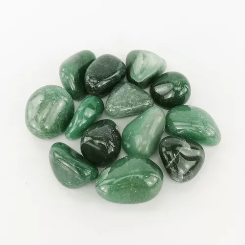 Cuarzo Verde (Prosperidad y Éxito), Piedras Roladas, 100 gr.