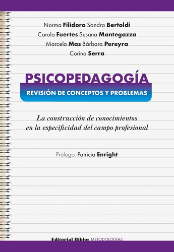 Psicopedagogía: Revisión De Conceptos Y Problemas.  - Norma;