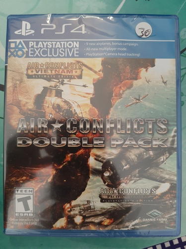 Air Conflicts. Double Pack. Ps4. Playstation 4. Nuevo Sellad