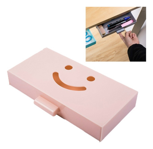 Hidden Drawer Storage Box Large Capacity Pen Case