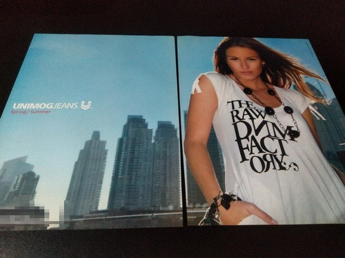 (pf993) Publicidad Unimog Jeans * Luli Fernandez