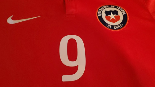 Imagen 2 de 10 de Camiseta Selección Chilena 2015 - Eduardo Vargas - M