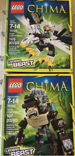 Lego 70124 Y 70125 Chima