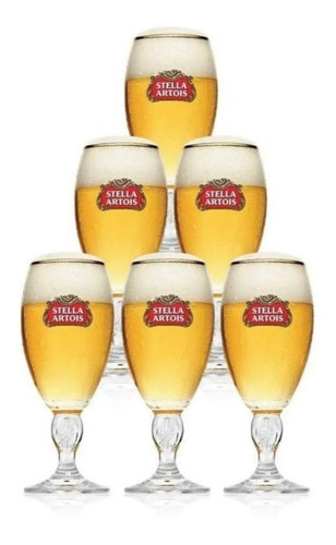 Copa Stella Artois 330 Ml Set X6 Unidades