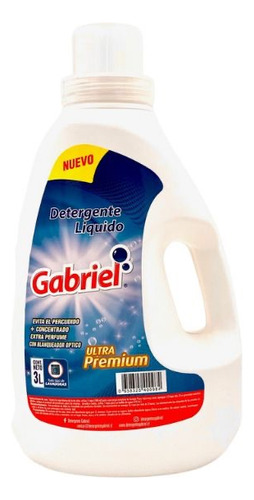 Detergente Gabriel Ultra Premium Azul 3 Litros