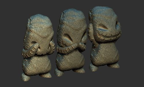 Imagen 2 de 2 de Minis Oogie Boogie De La Sabiduría- Escultura