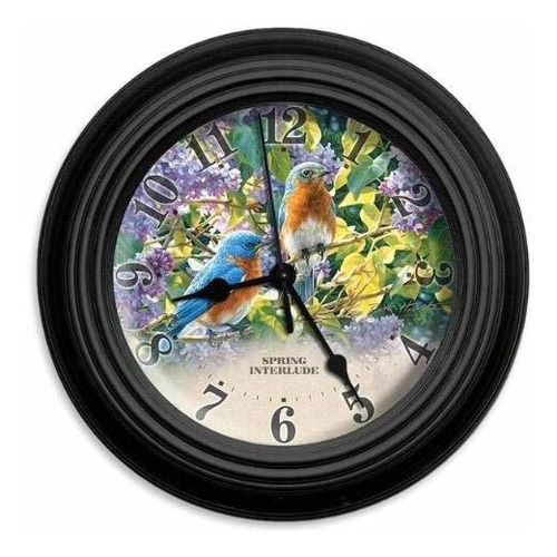 Reflective Art Spring Interlude Bluebird Reloj 10