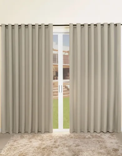 Cortina Lisa 2,20x2,20 Tecido Corta Luz Para Sala Ou Quarto