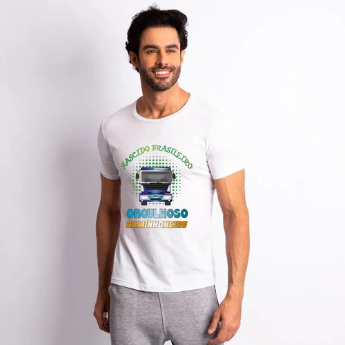 Imagem 2 de 6 de Camiseta Para Caminhoneiro - Orgulhoso Caminhoneiro