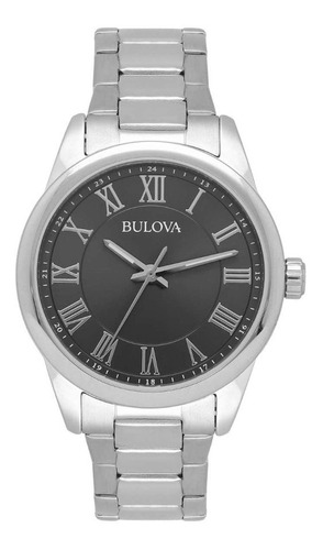 Reloj Bulova Classic  Original Gr/pl Dama