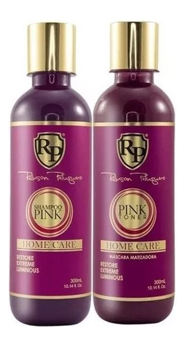 Home Care Robson Peluquero Pink Shampoo Y Mascara
