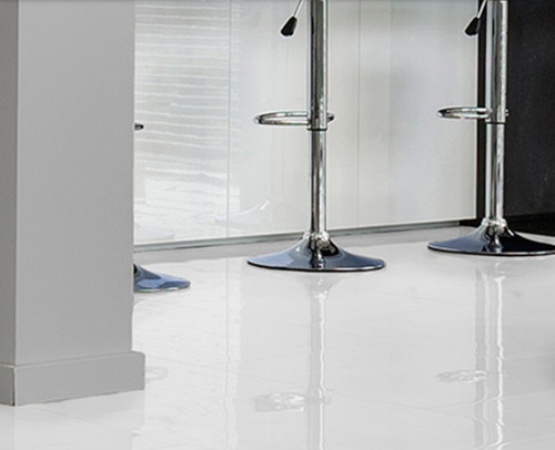 Porcelanato Pulido Blanco Glaciar 58x58 2da - Cerro Negro