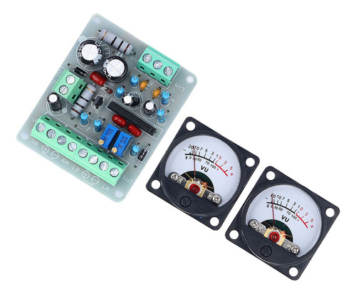 . Placa De Controlador Vu Db Meter, Tipo Puntero Vu,