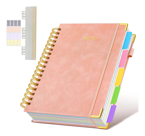Cuaderno Profesional Libreta Universitaria 5 Color 150 Color Coral claro