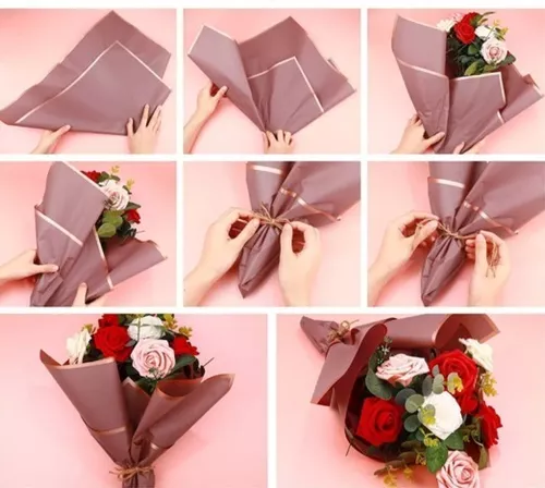 Papel coreano Saltillo - Papel coreano para elaborar tus ramos de flores.