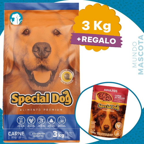 Comida Special Dog Perro Adulto 3 Kg / Mundo Mascota